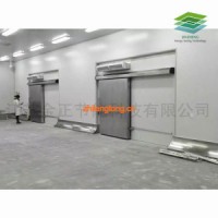 冷庫用中型手動平移門