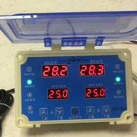 CK-H20冷暖一拖二自動恒溫控制器